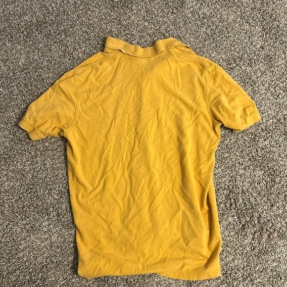 Men’s Mustard Yellow Polo - Picture 4 of 4